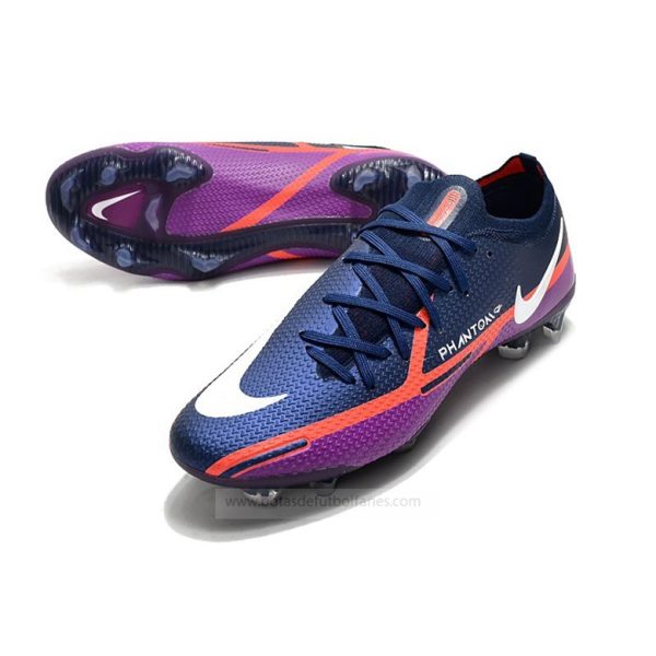 Nike Phantom GT Elite FG UV Navy Vit Lila